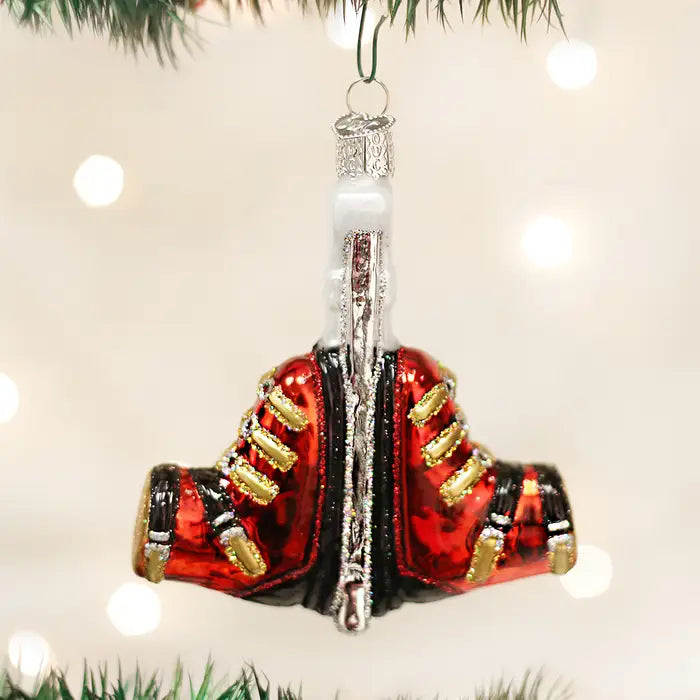 XM Ski Boots Ornament