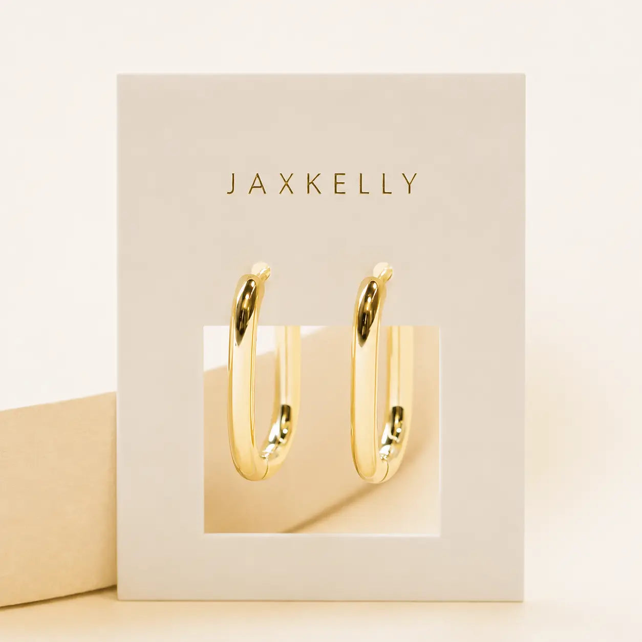 Rectangle Hoop Earring