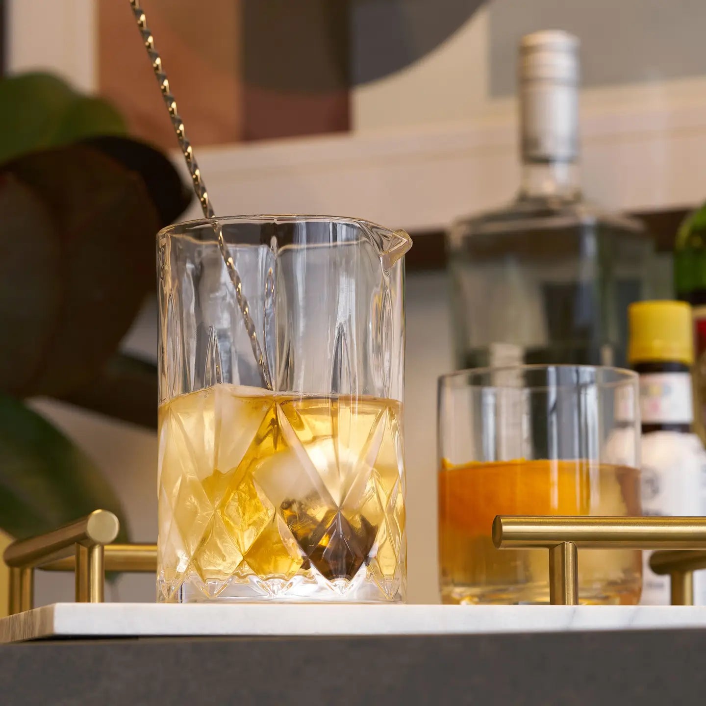 Crystal Mixing Glass