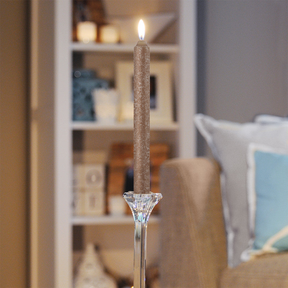 9" Timber Taper Candle
