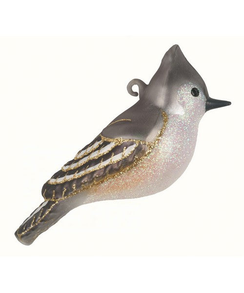 XM Tufted Titmouse Ornament