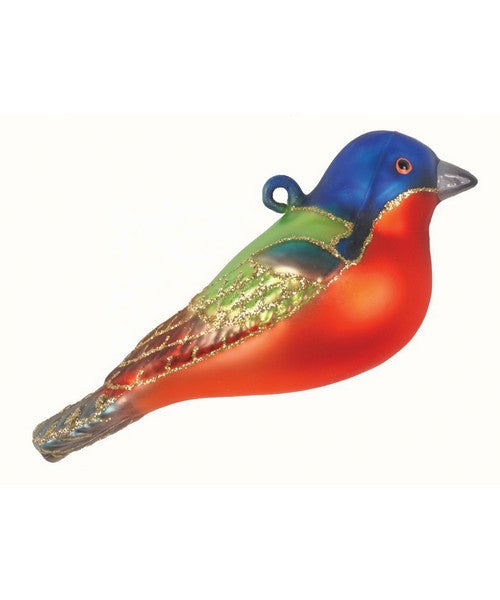 XM Painted Bunting Ornament
