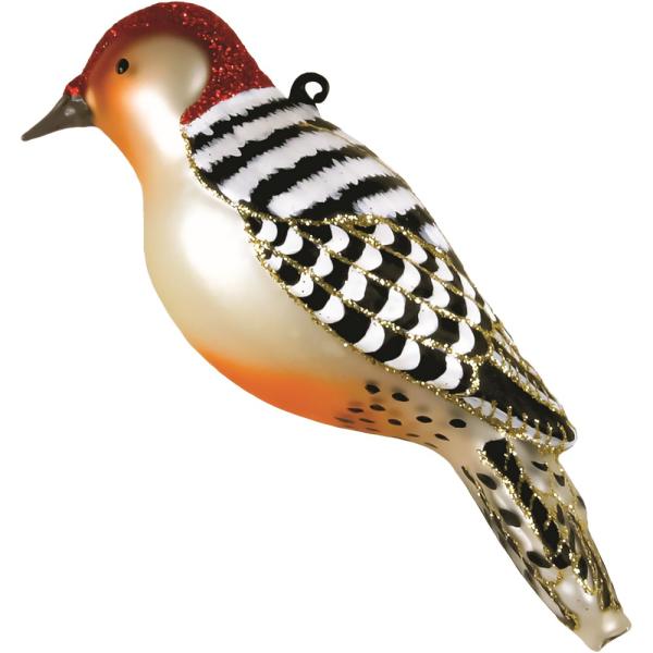 XM Red Bellied Woodpecker Ornament