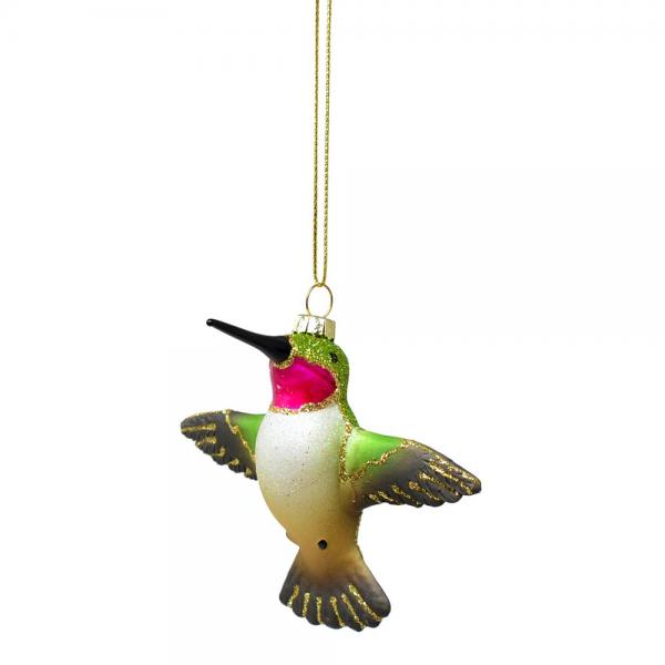 XM Ruby Hummingbird Ornament