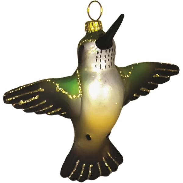 XM Ruby Hummingbird Ornament