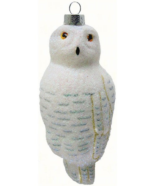 XM Snowy Owl Ornament