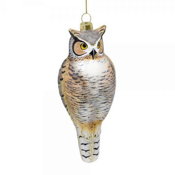 XM Great Horned Owl Ornament