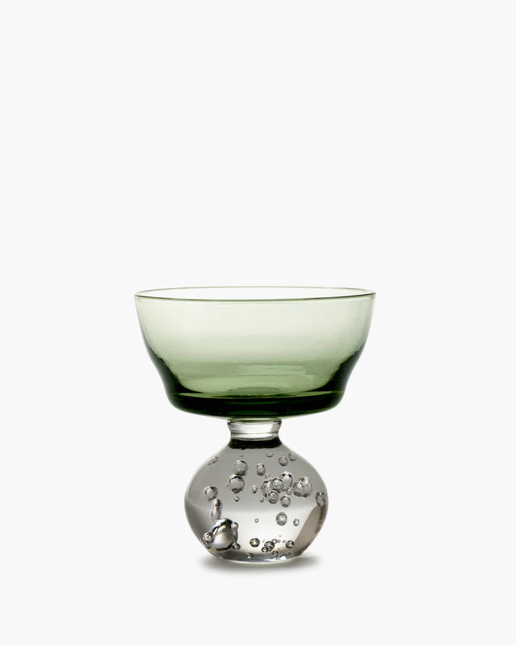 Stem Glass, Medium Green