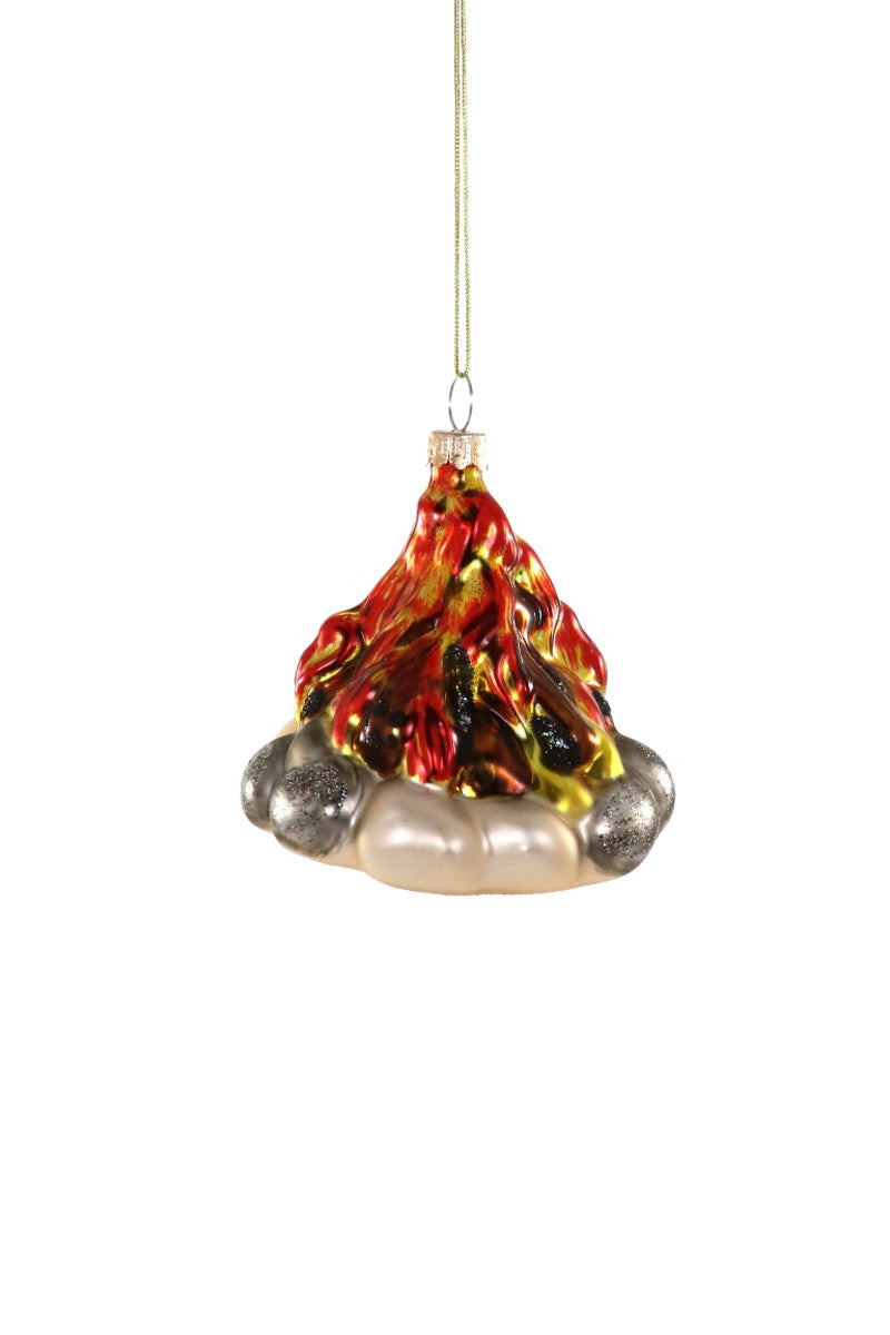 XM Campfire Ornament
