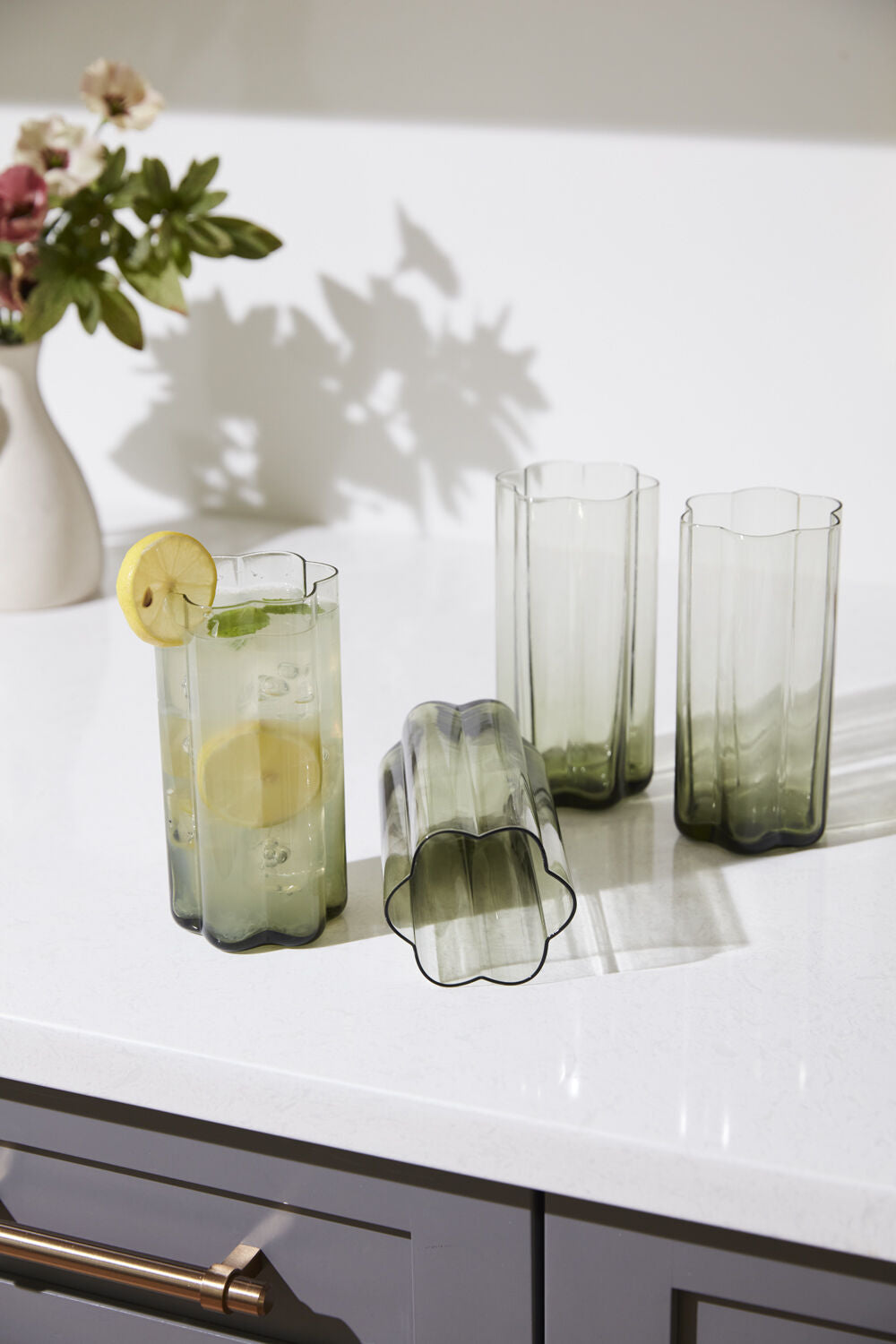 Scalloped Highball Tumbler