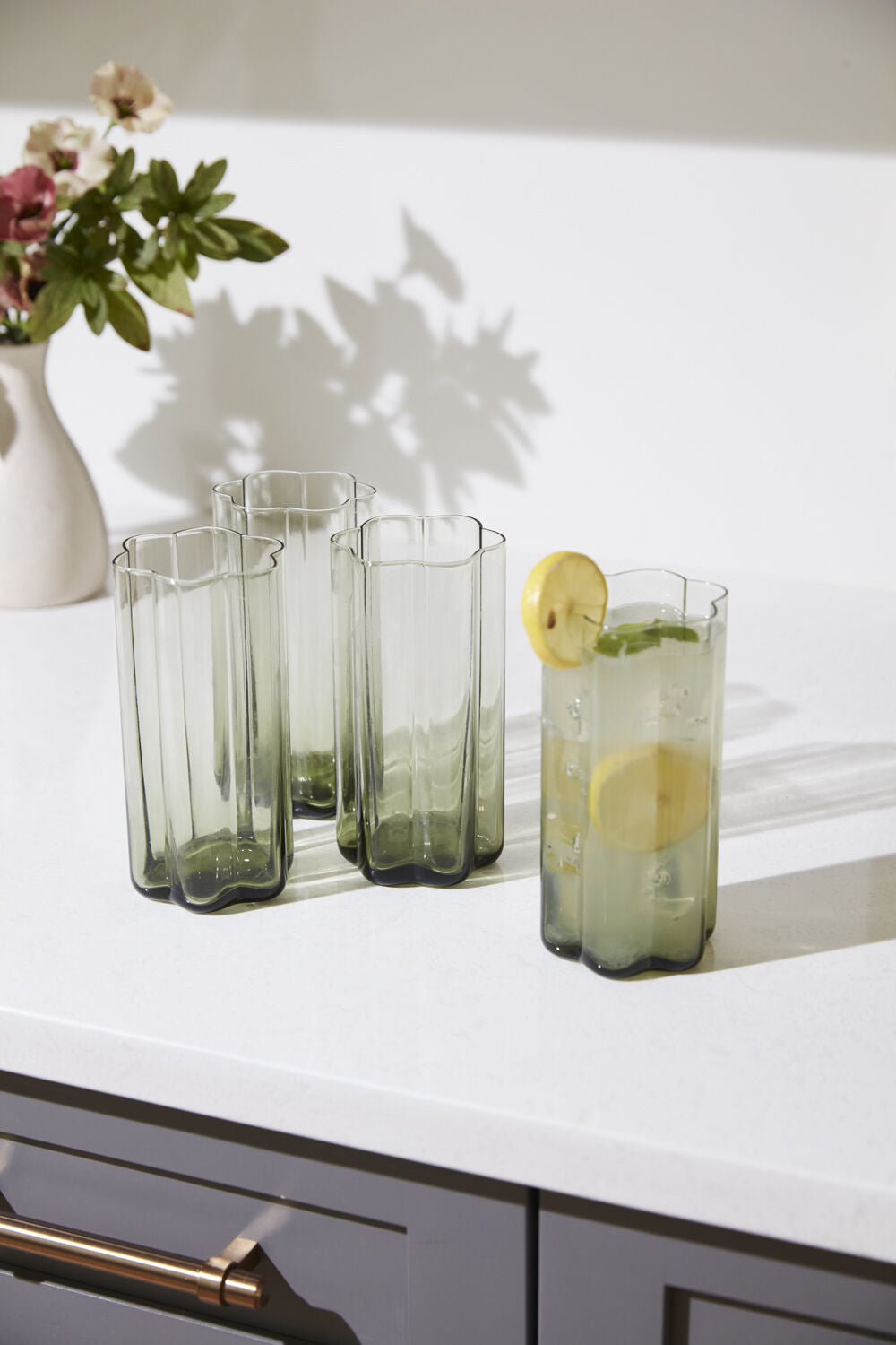 Scalloped Highball Tumbler