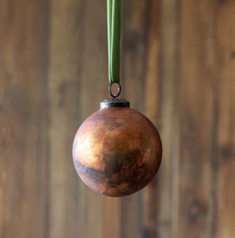 XM Glass Ball Ornament