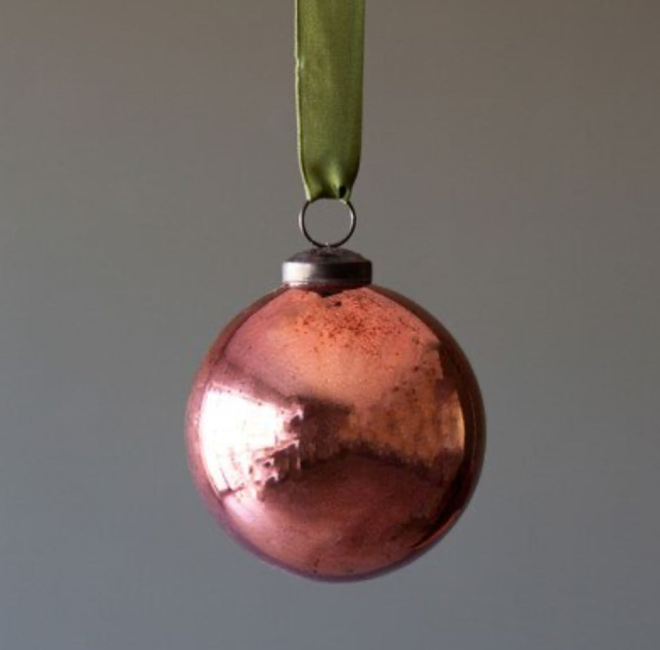 XM Glass Ball Ornament