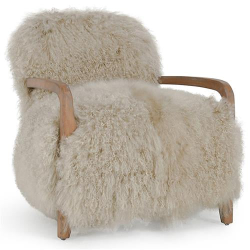 Sheep Fur Accent Chair