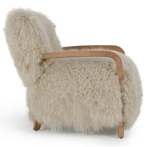 Sheep Fur Accent Chair