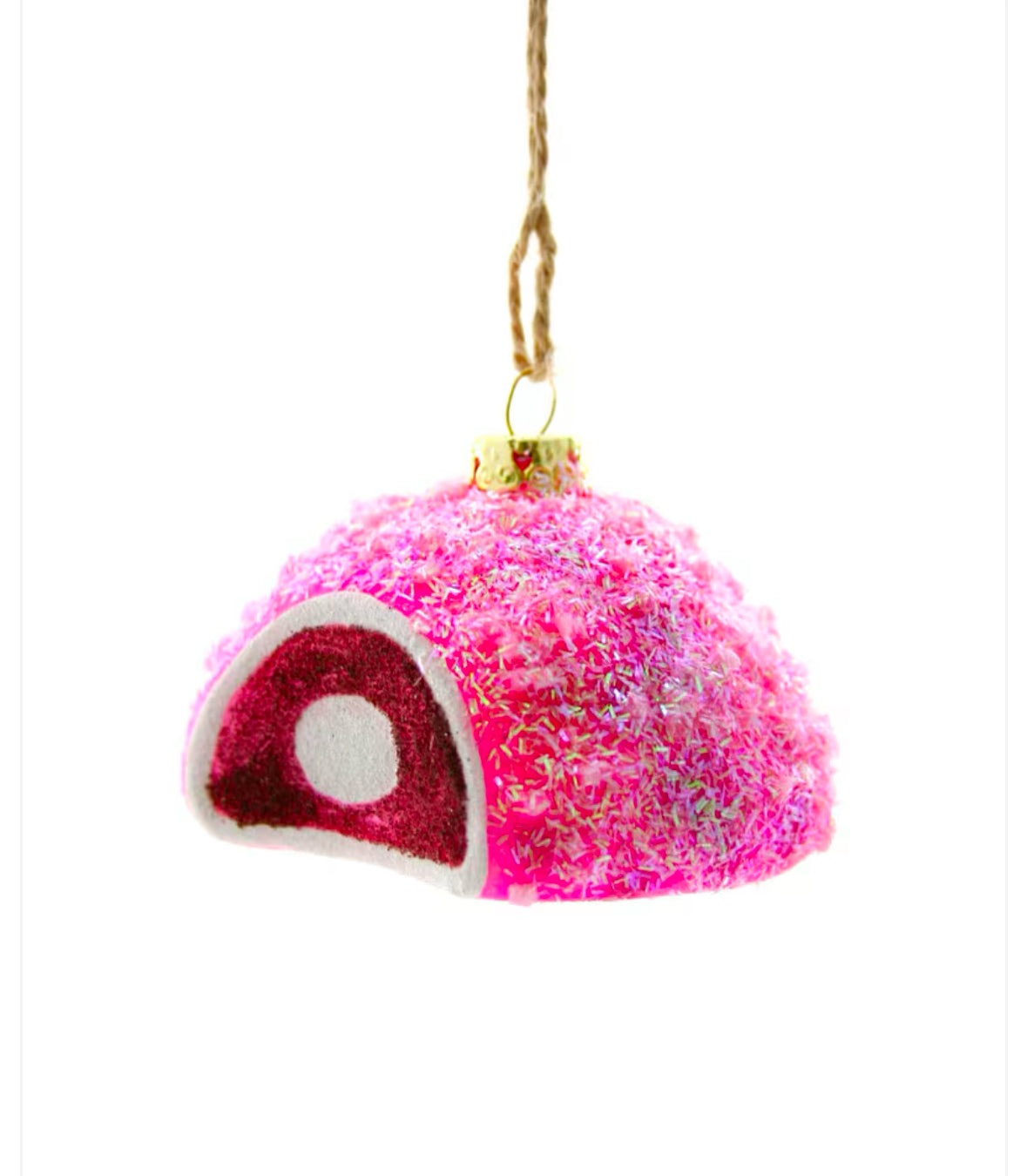 XM Pink Snowball Ornament