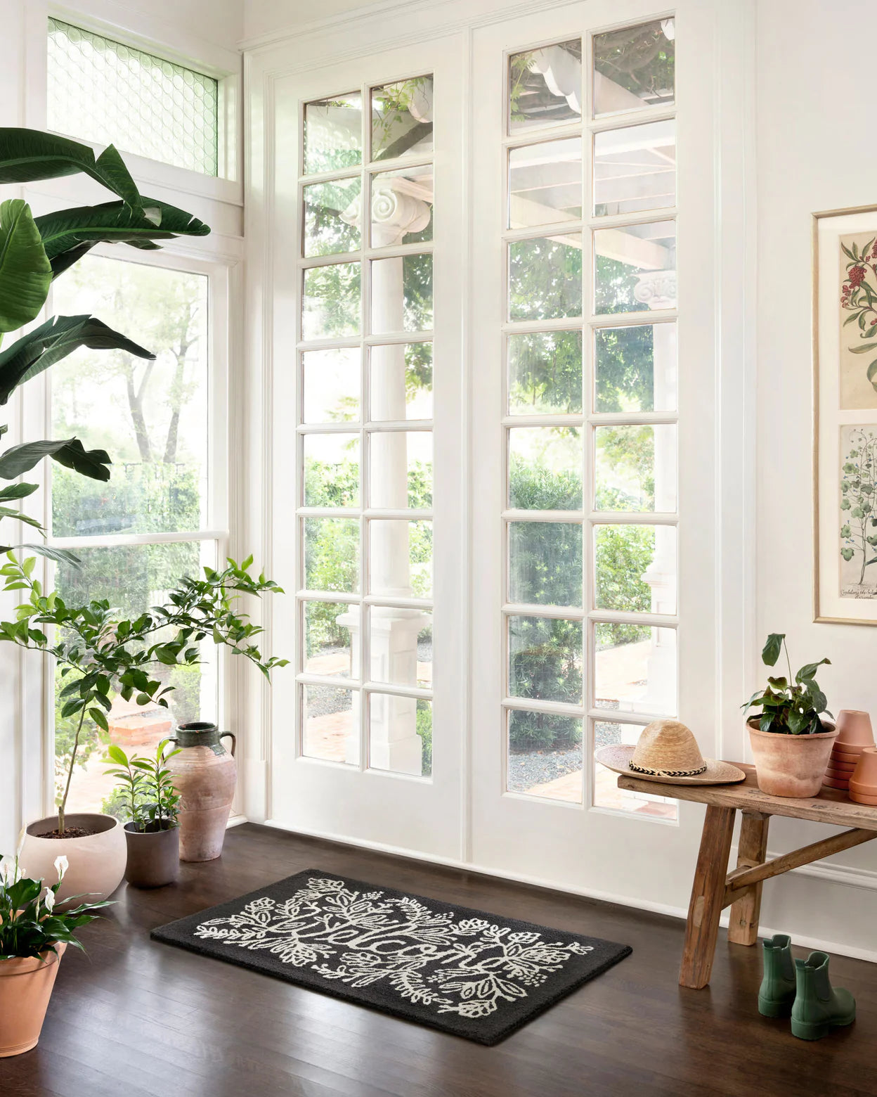 RP Welcome Rug - Black