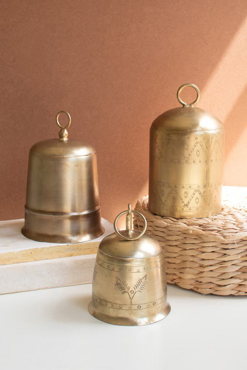 Antique Brass Bells