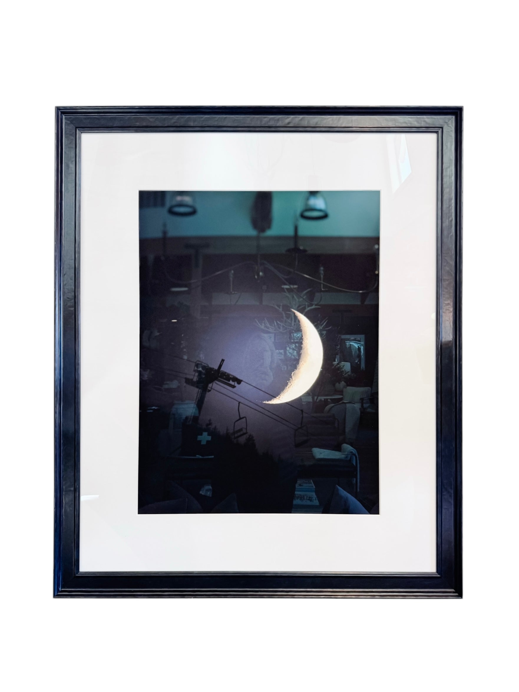 Hoodoo Moon Framed Print