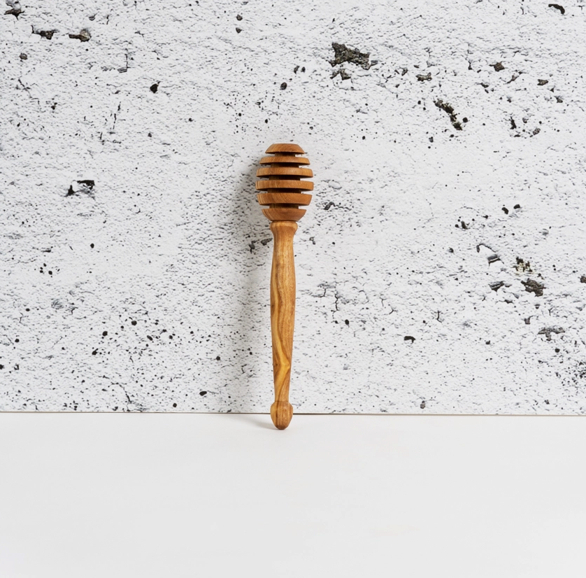 Olive Wood Honey Dipper