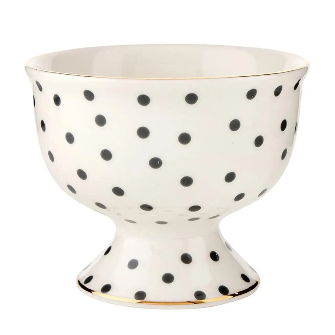 Polka Dot Ceramic Bowl