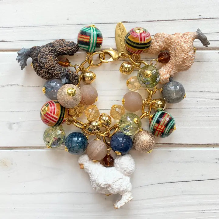 Pearl Charm Bracelet