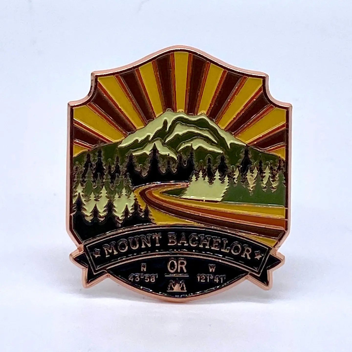 Mount Bachelor Pin
