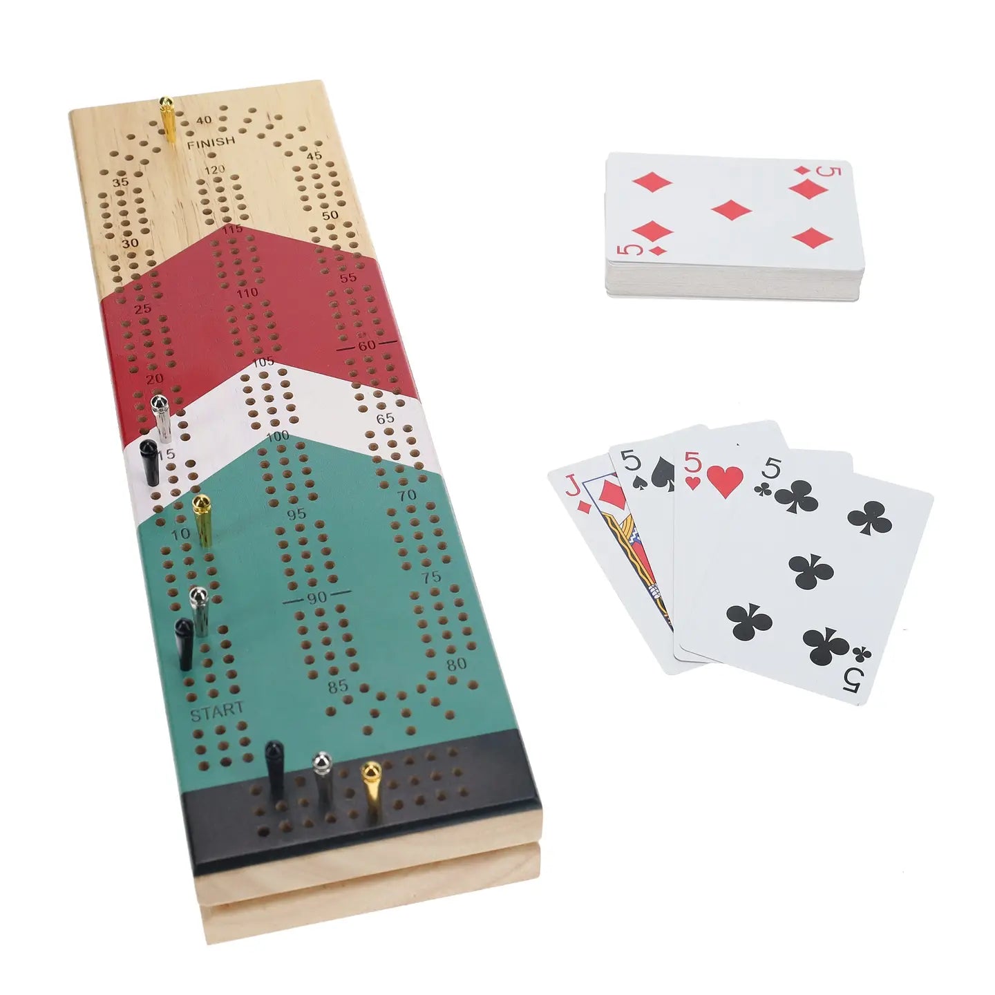Wood Cabinet Cribbage