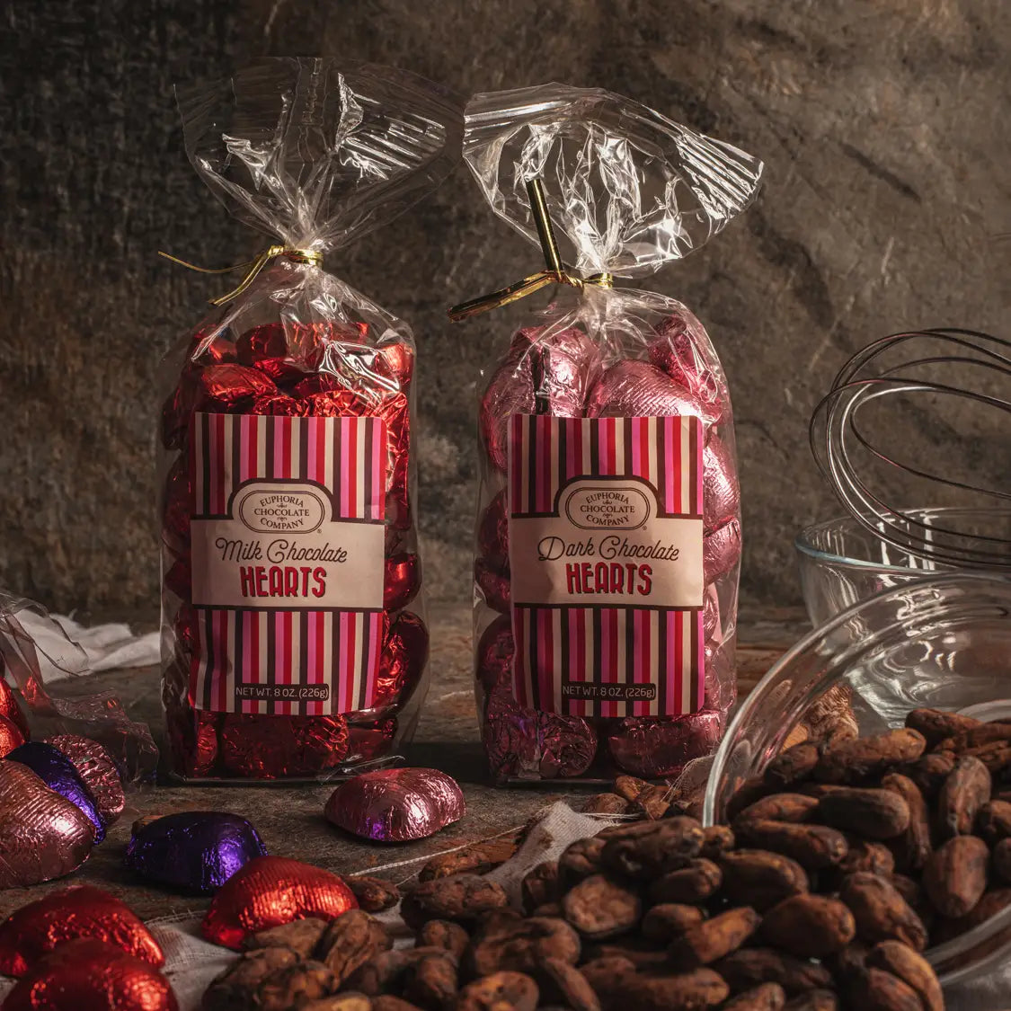 Milk Chocolate Hearts
