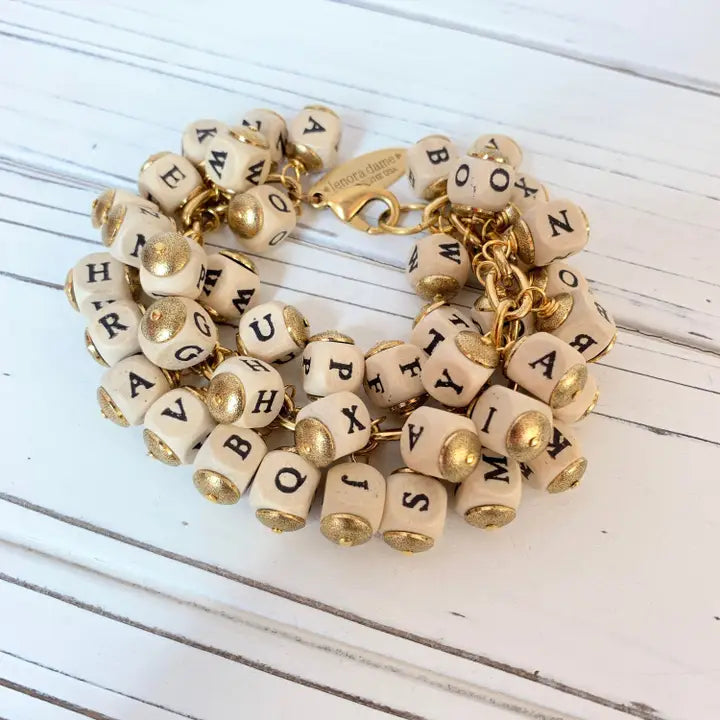 Alphabet Charm Bracelet