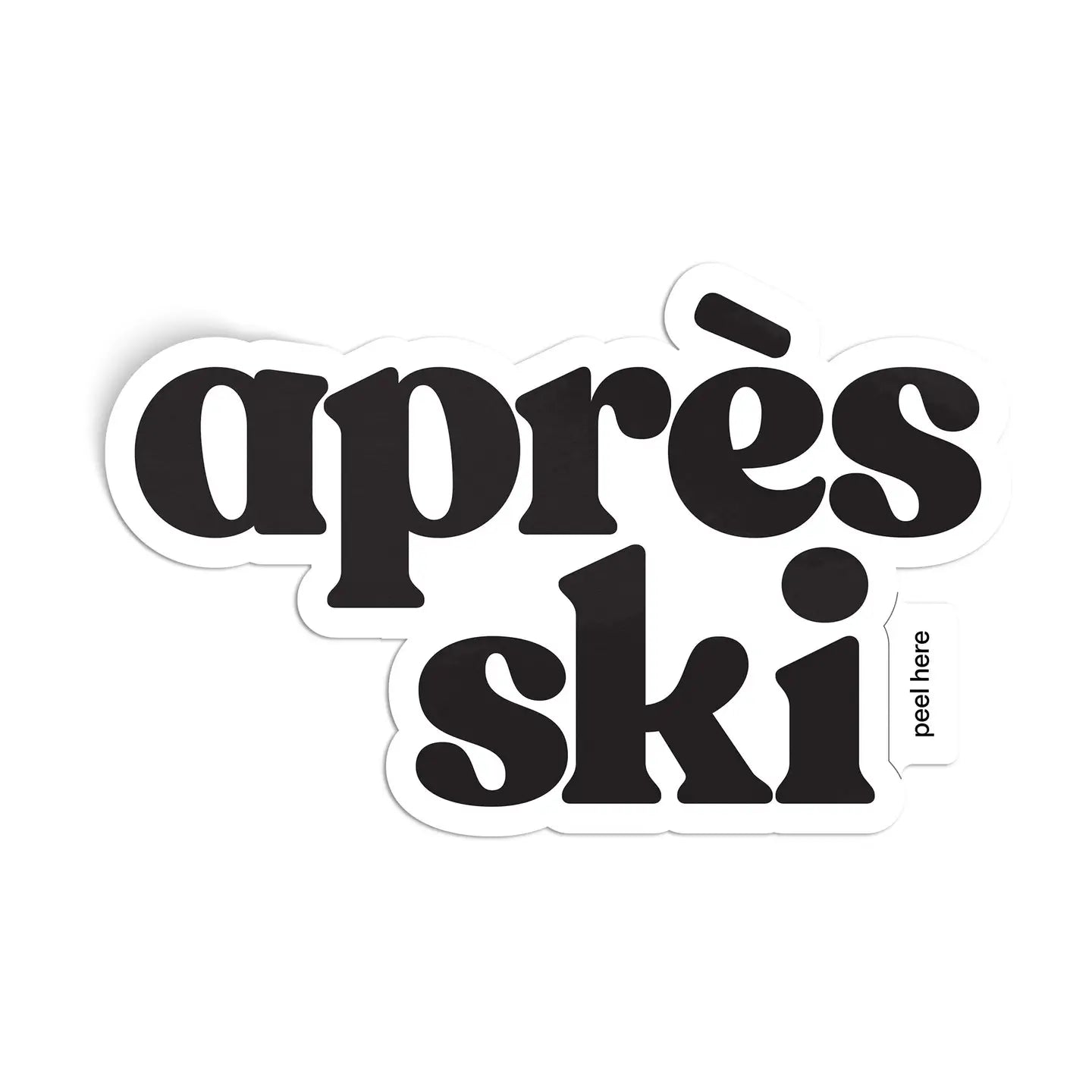 Après Ski Sticker