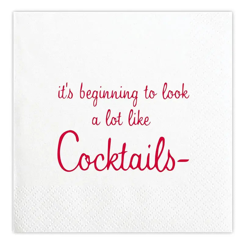XM Cocktail Napkins