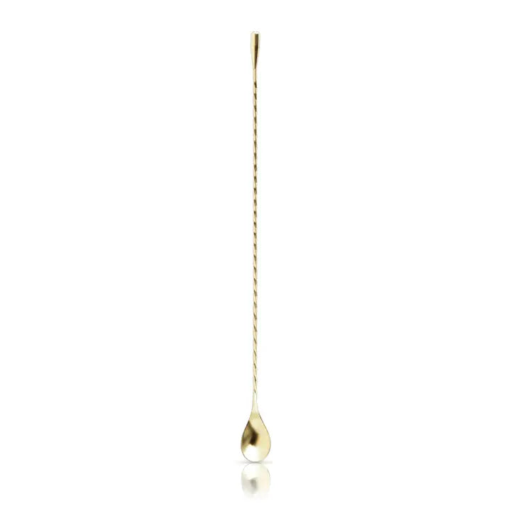 Gold-Plated Weighted Bar Spoon