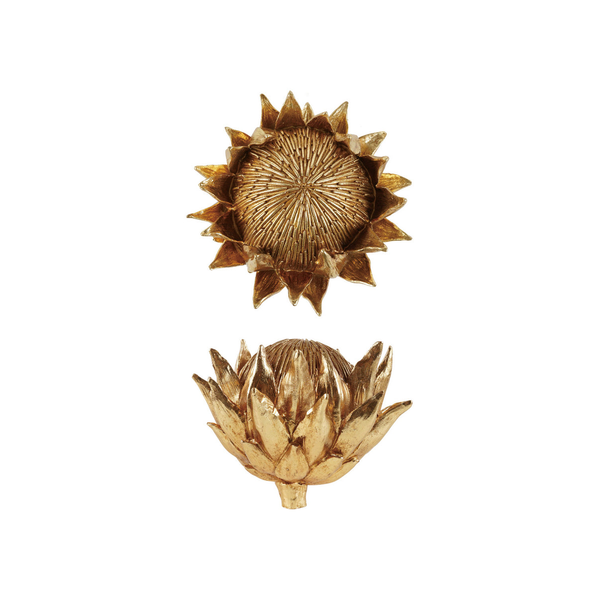 Resin Gold Artichoke