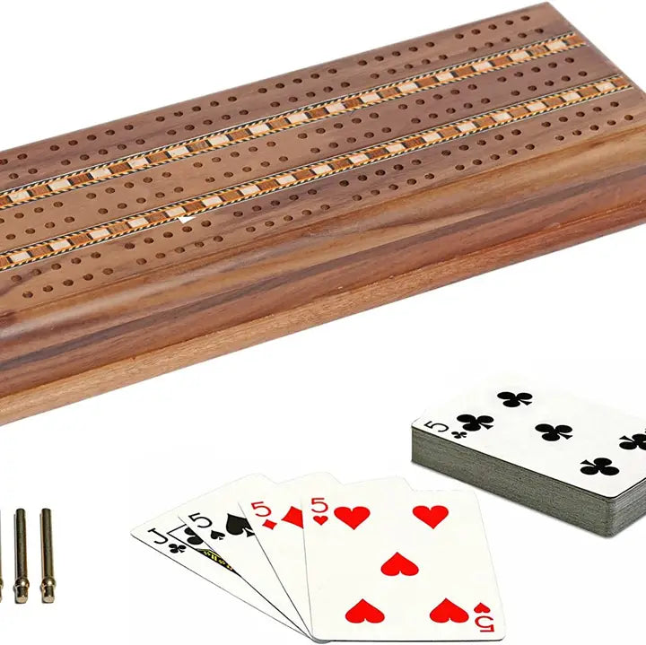 Hardwood Cribbage Set