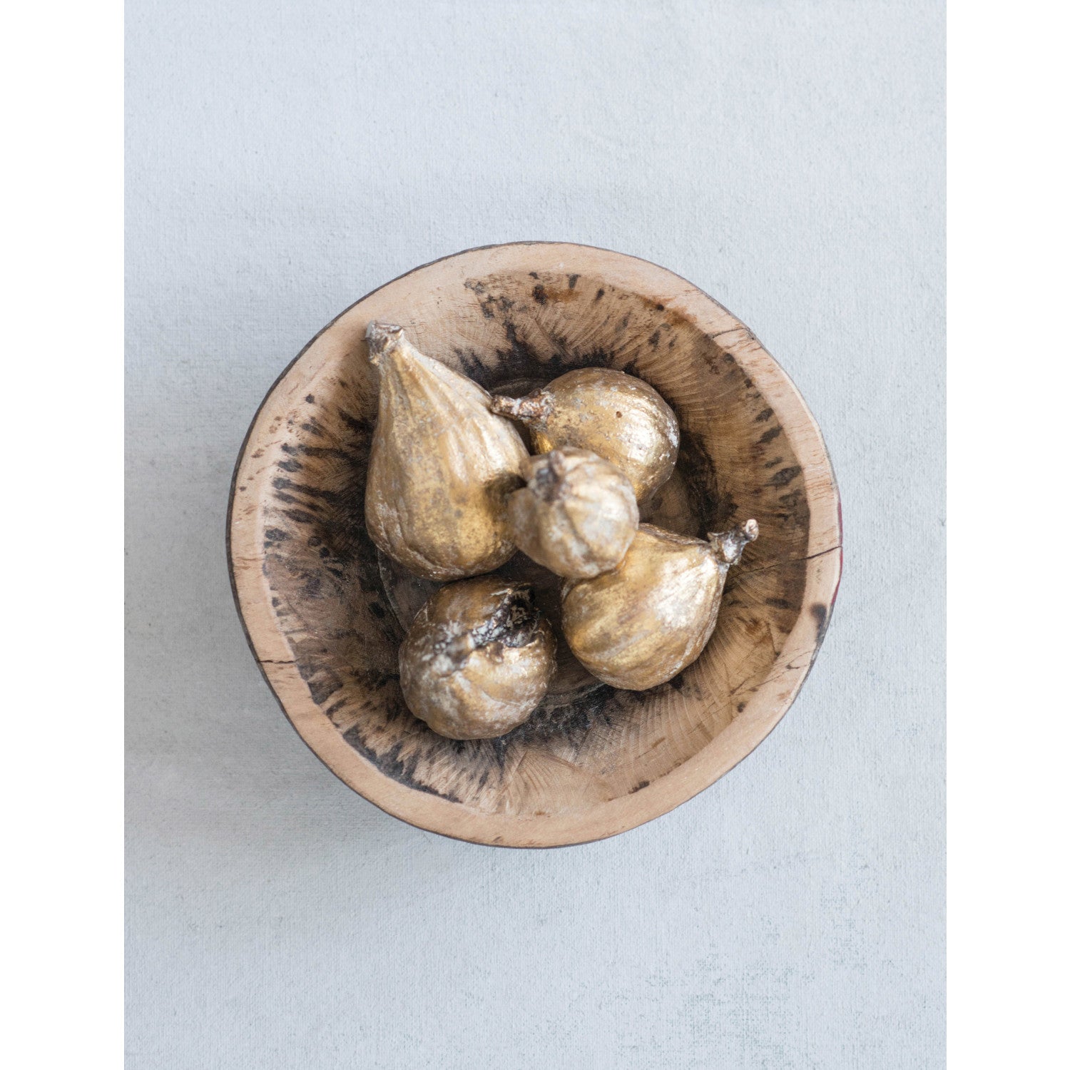 Gold Antique Finish Fig