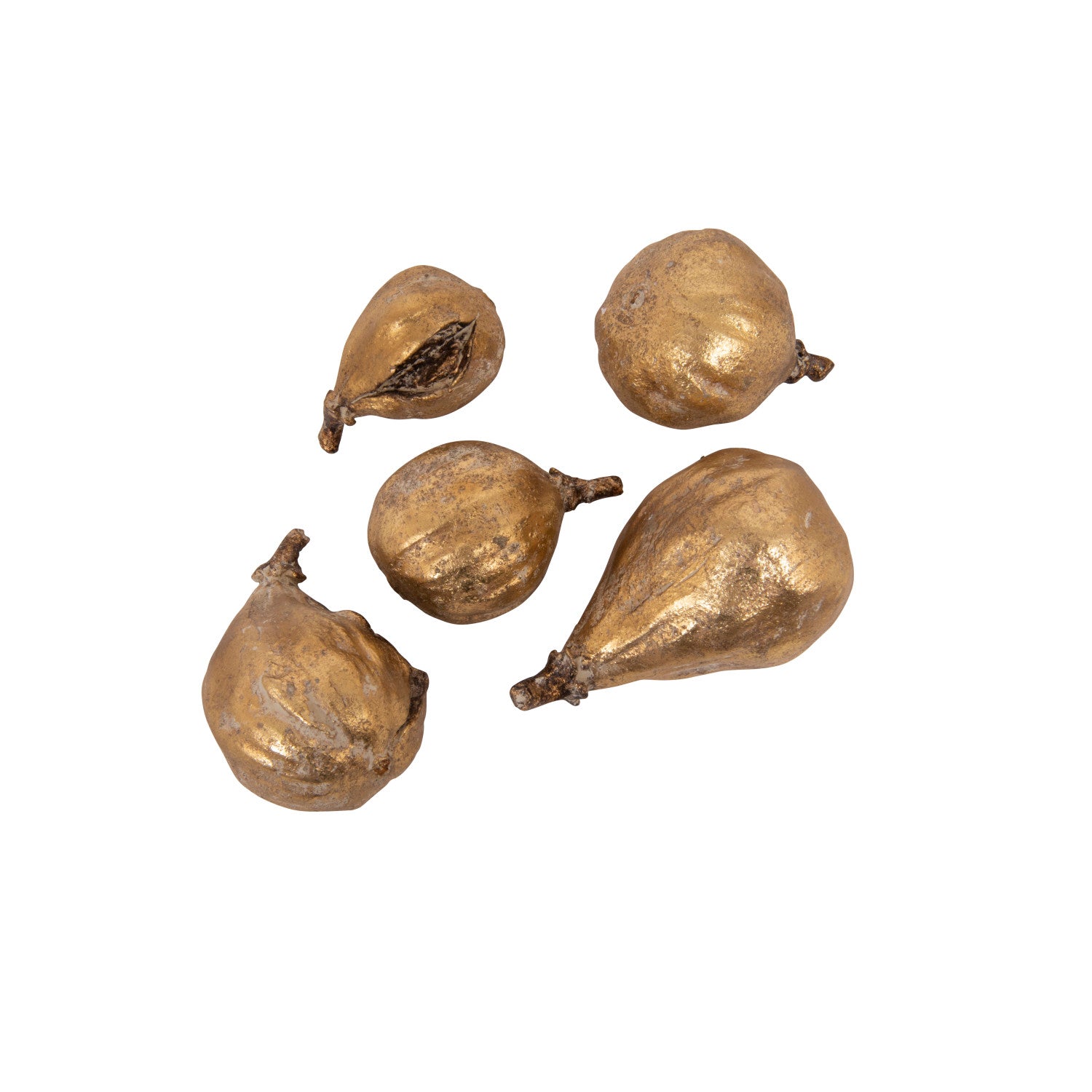 Gold Antique Finish Fig