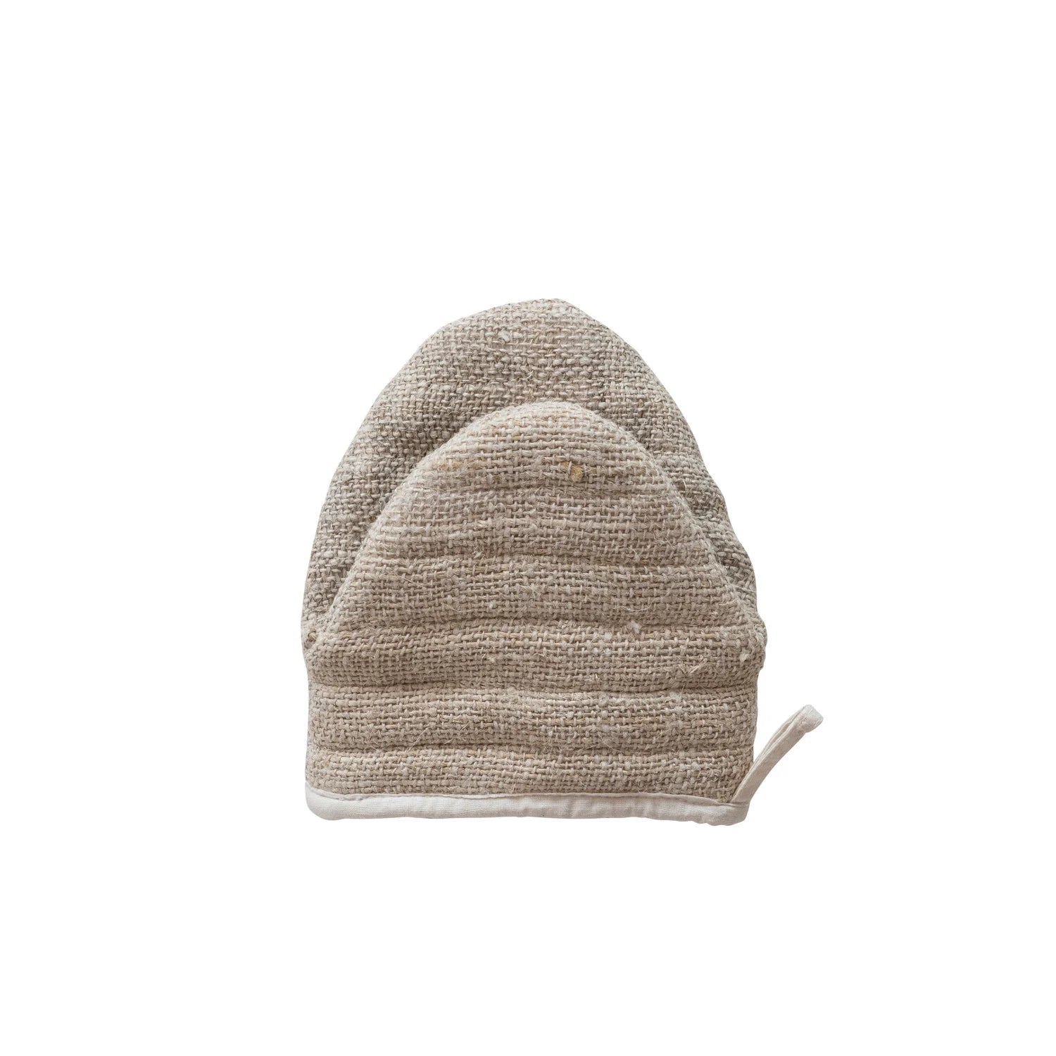Natural Woven Oven Mitt