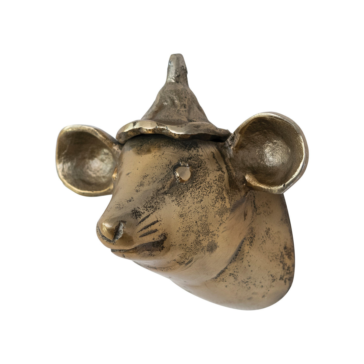 Mouse w/ Hat Sculpture