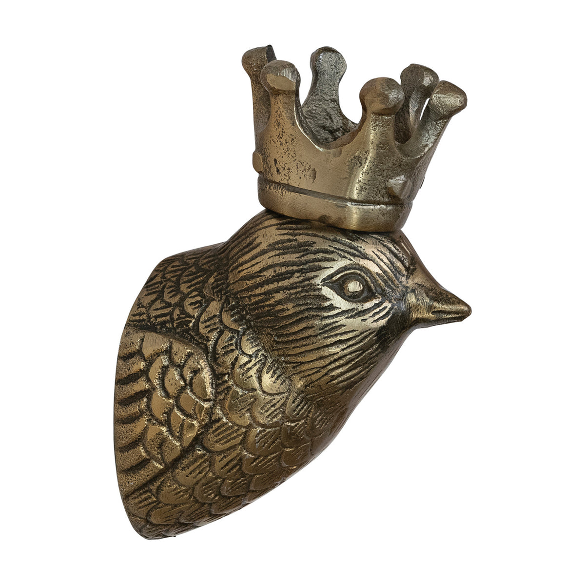Crown Bird Sculpture