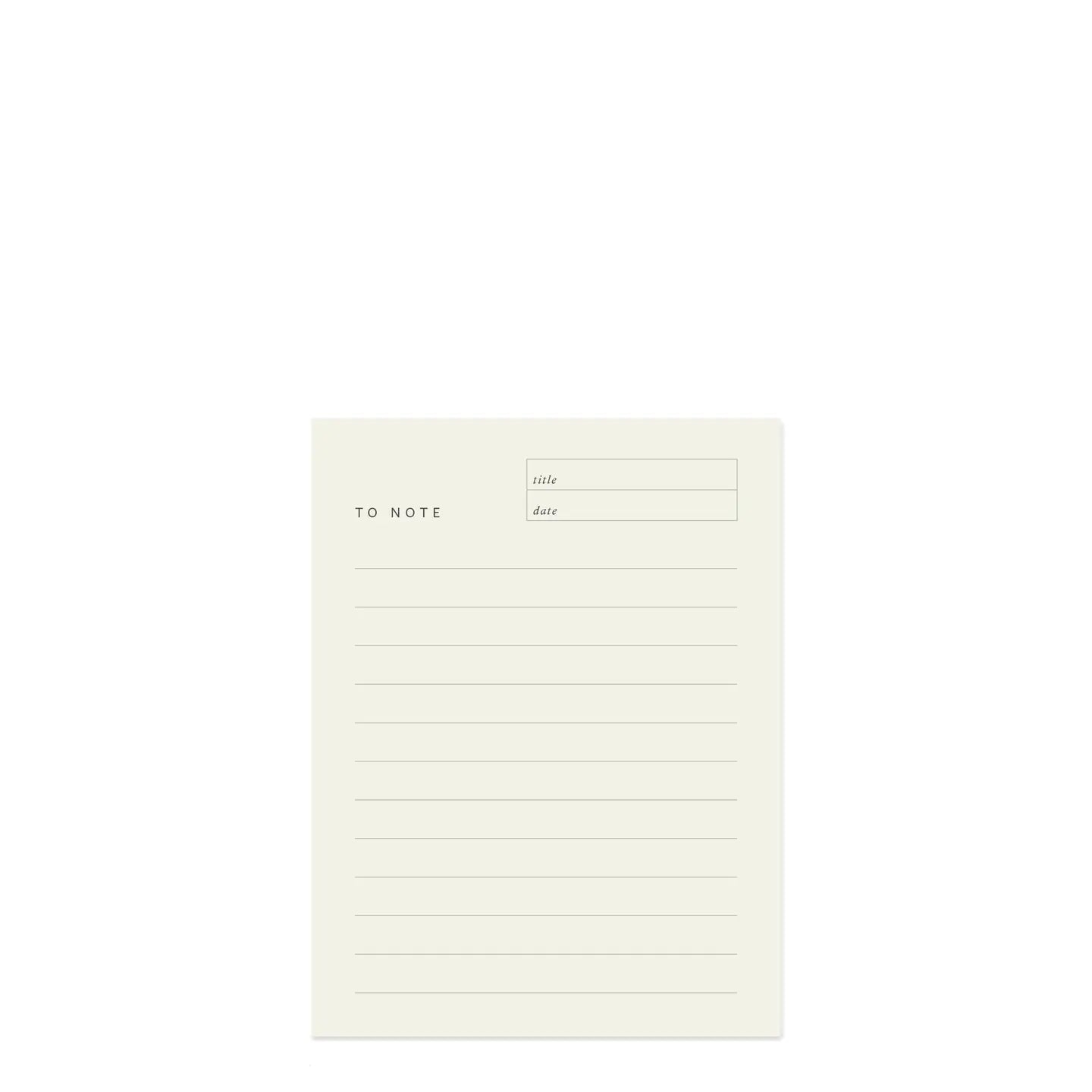 Note Pad Paper Block To Note Block Notepad – Rescued Living