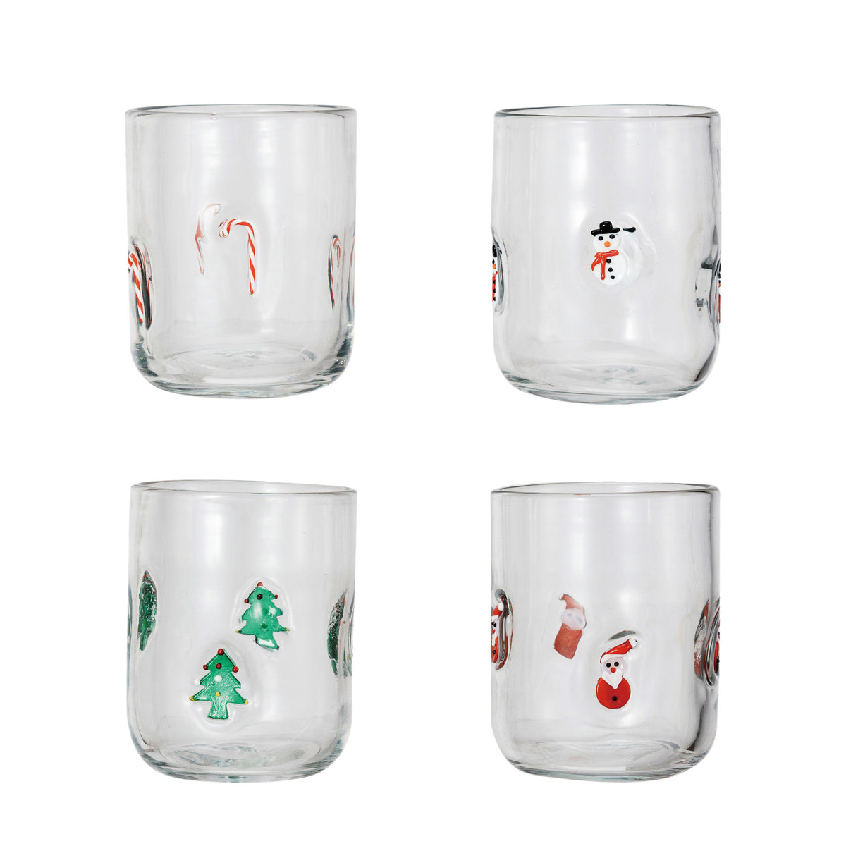 XM Holiday Icon Drinking Glass