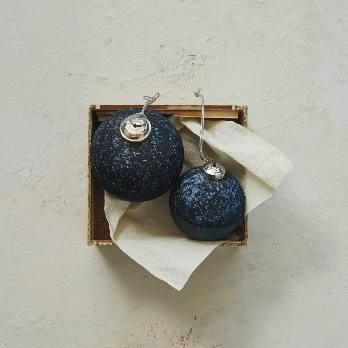 XM Two-Tone Blue Ornament
