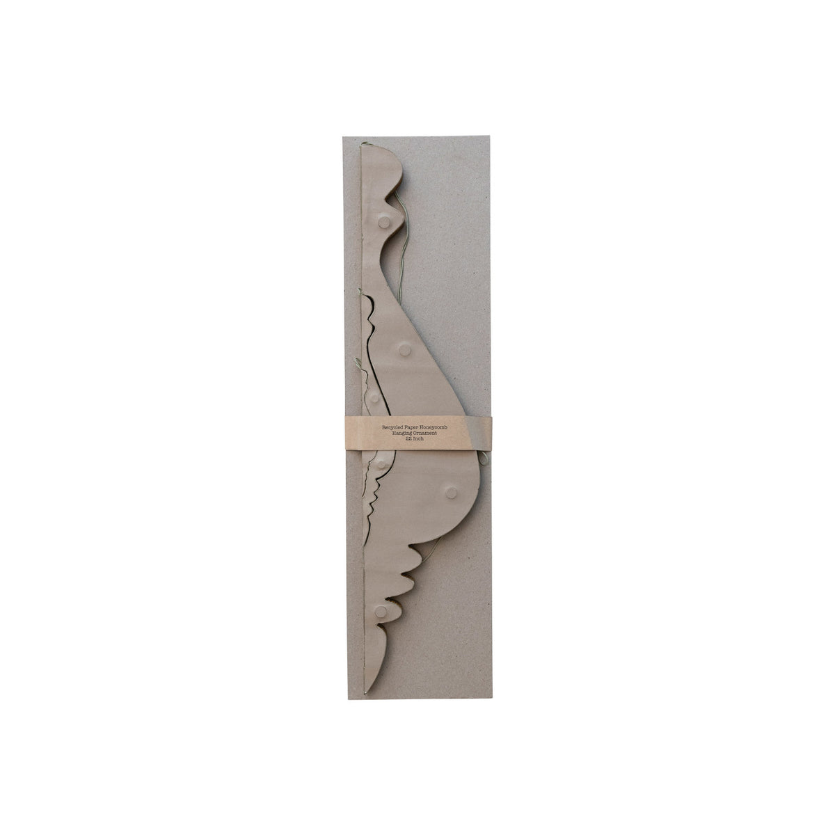 XM Paper Finial Ornaments, S3 Grey