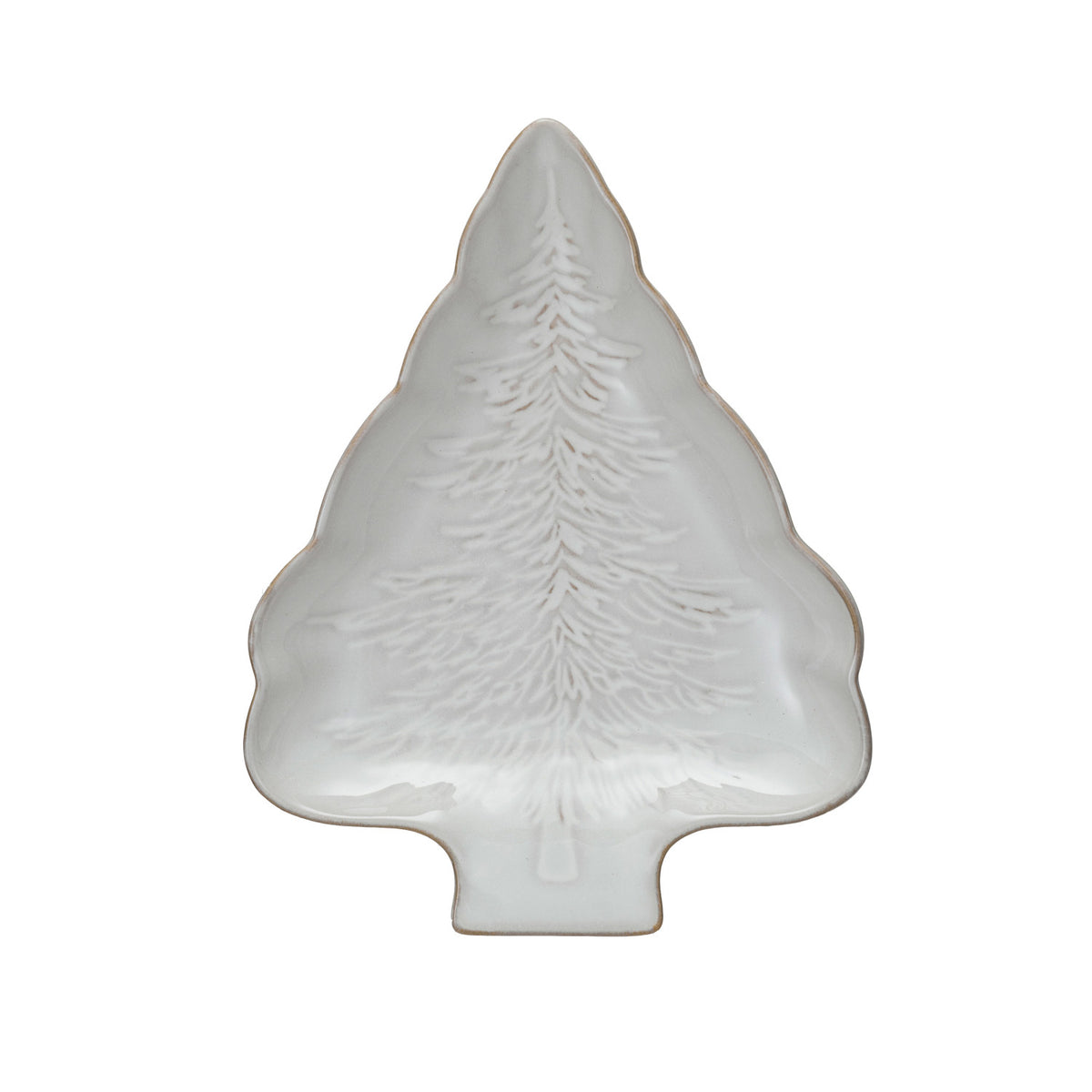 XM Tree Stoneware Plate