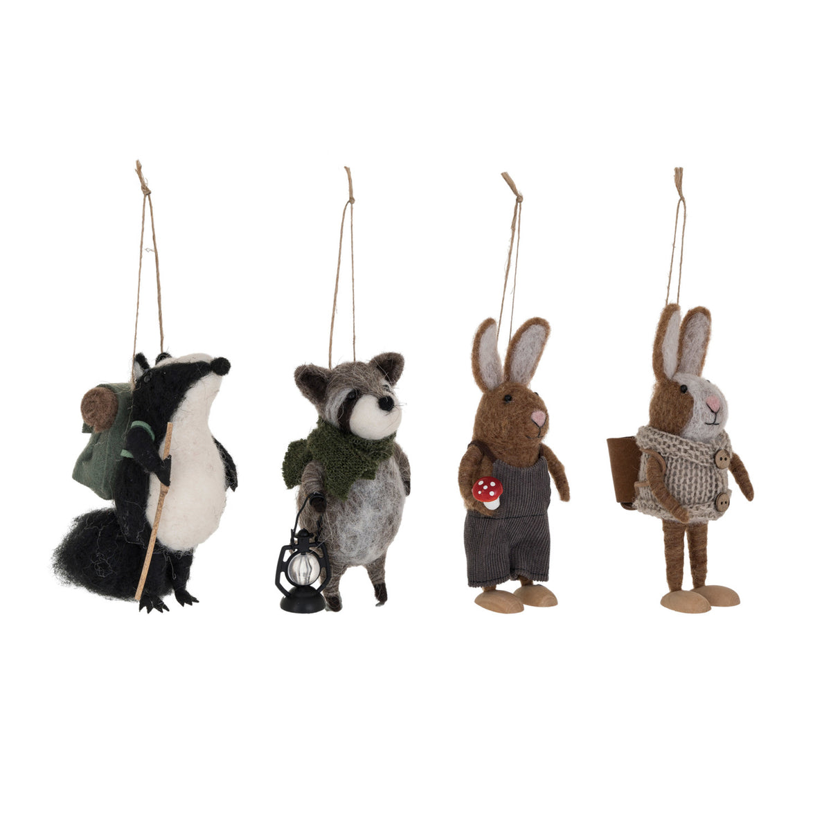 XM Forest Animal Ornament