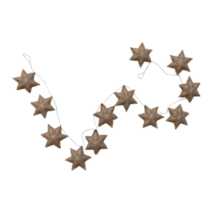 XM Wool Star Garland