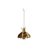 XM Glass Bee Ornament