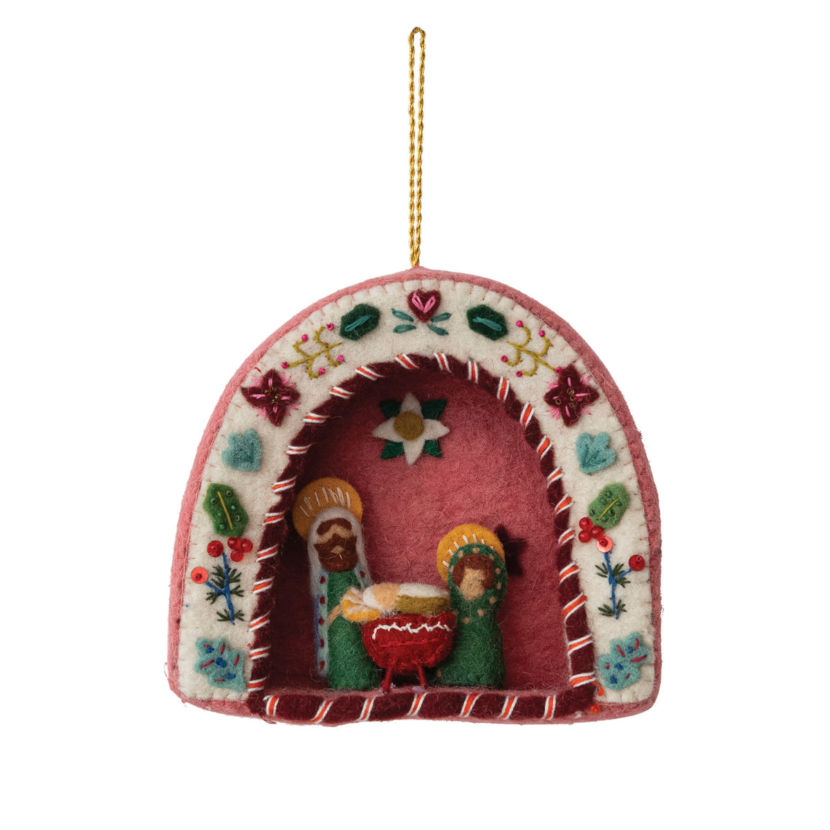 XM Holy Family Ornament