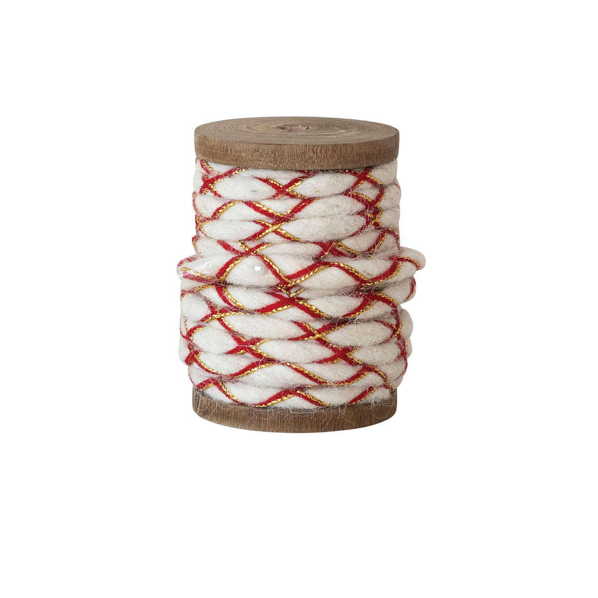 Acrylic &amp; Woven Fabric Cord